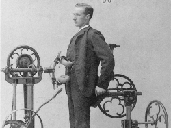 photo about Weird And Scary Exercise Equipment of the Victorian Age - 779