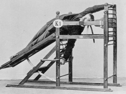 photo about Weird And Scary Exercise Equipment of the Victorian Age - 782